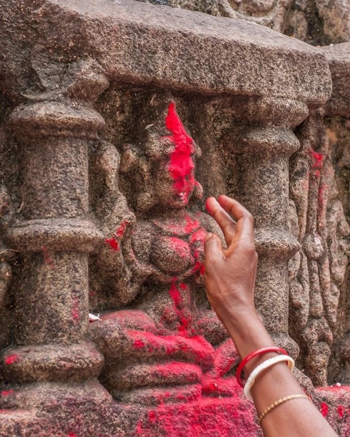 murti of kamakhya temple top ghuhati assam